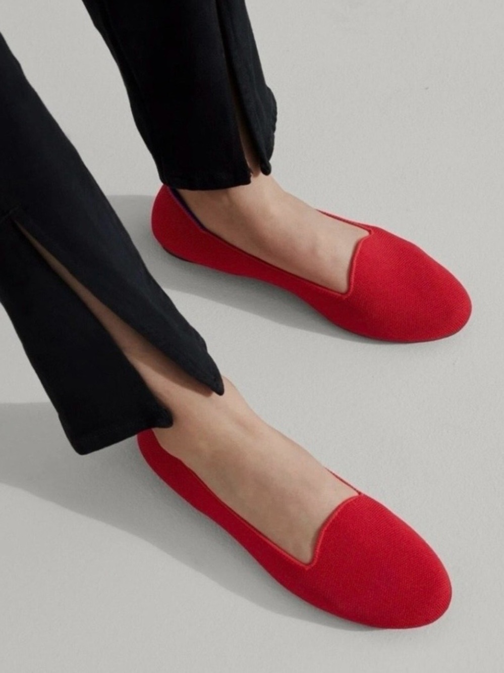 Rothy’s Lounge Loafer, bombshell red, 7.5